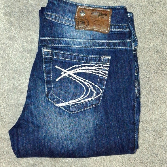 EUC Silver Suki Low Rise Jeans - Picture 2 of 13